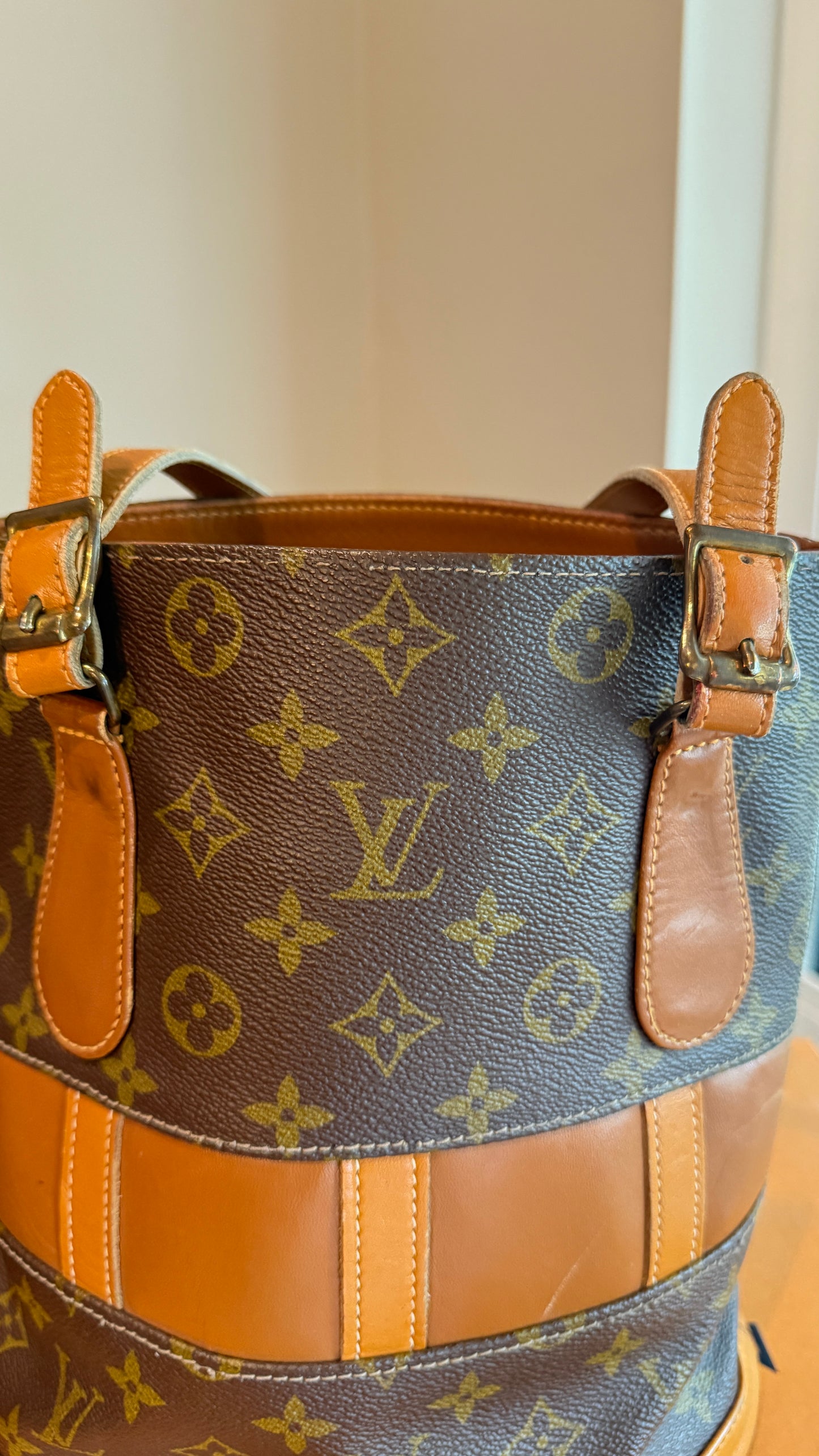 Louis Vuitton French Company Bucket Bag