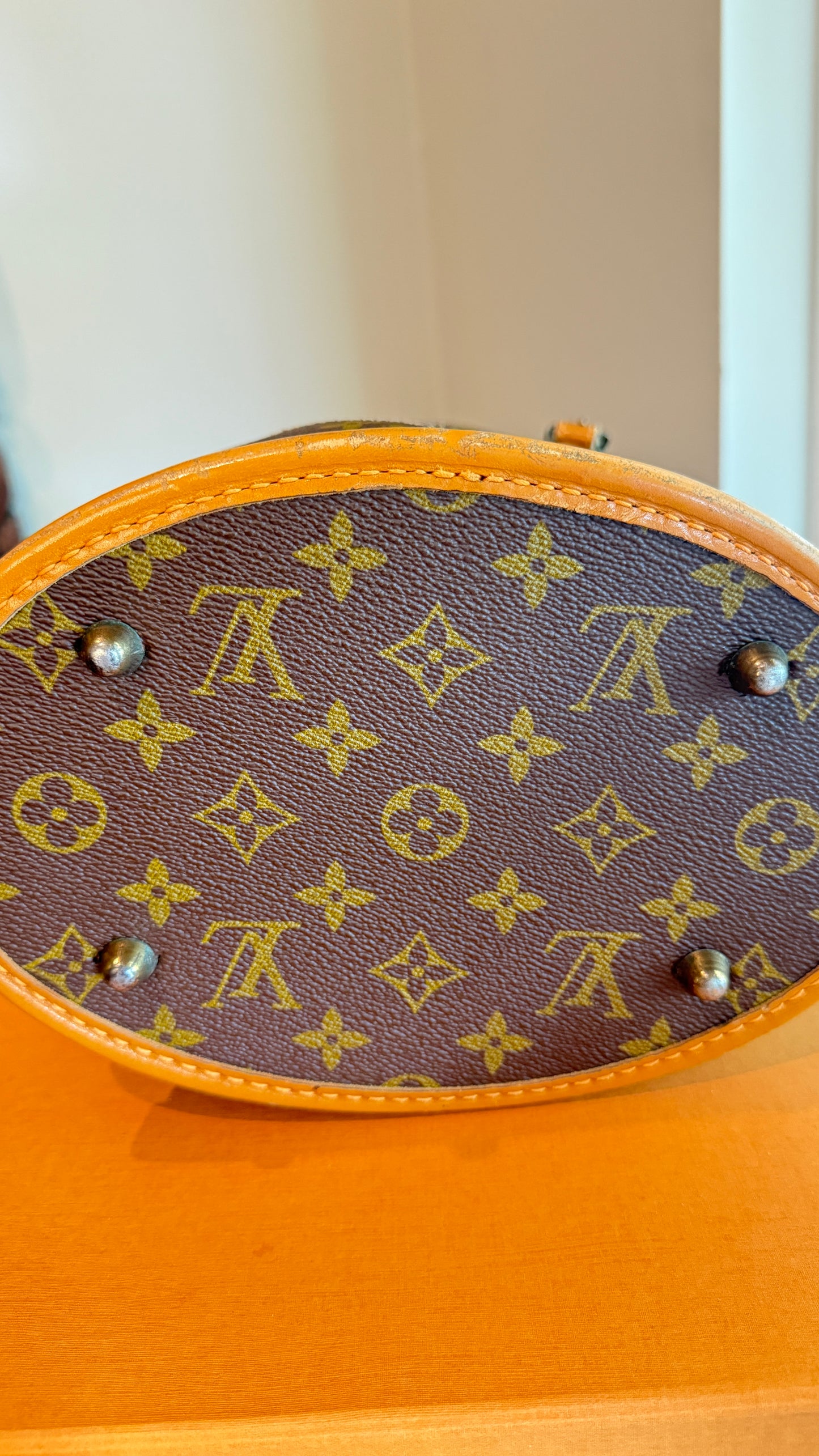 Louis Vuitton French Company Bucket Bag