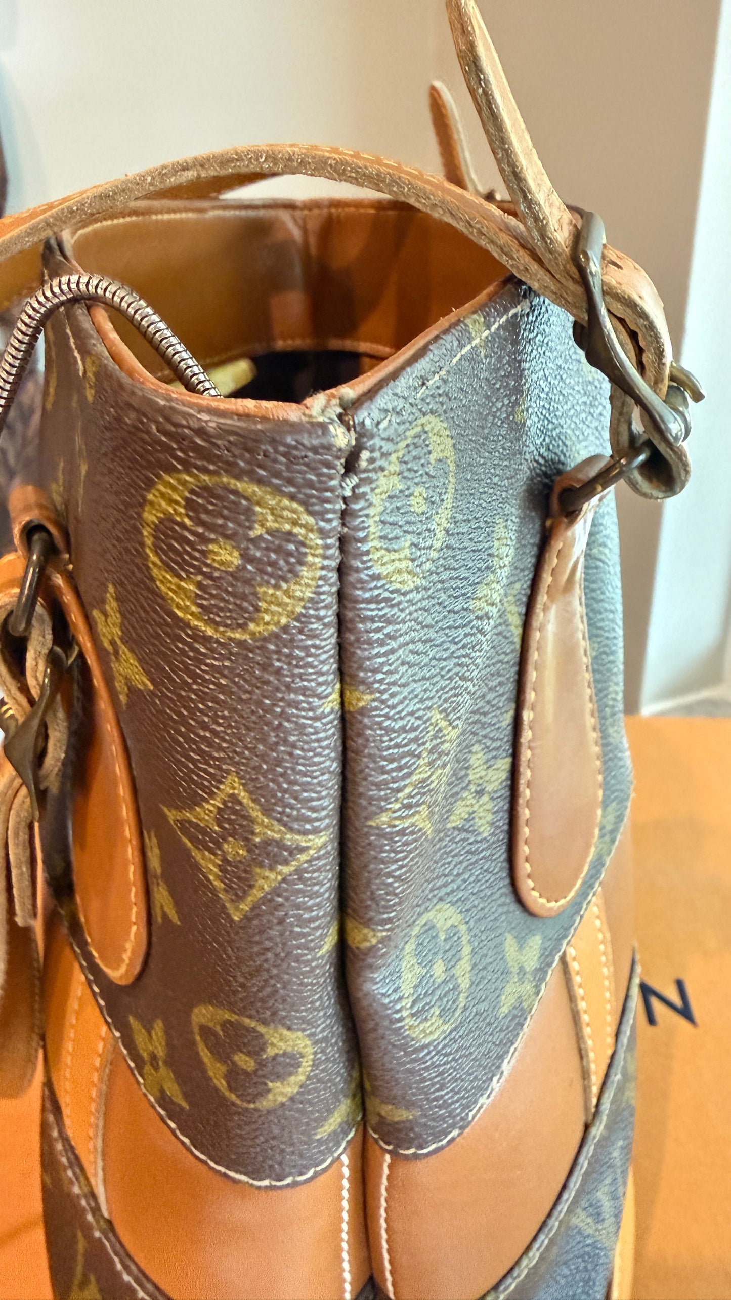 Louis Vuitton French Company Bucket Bag