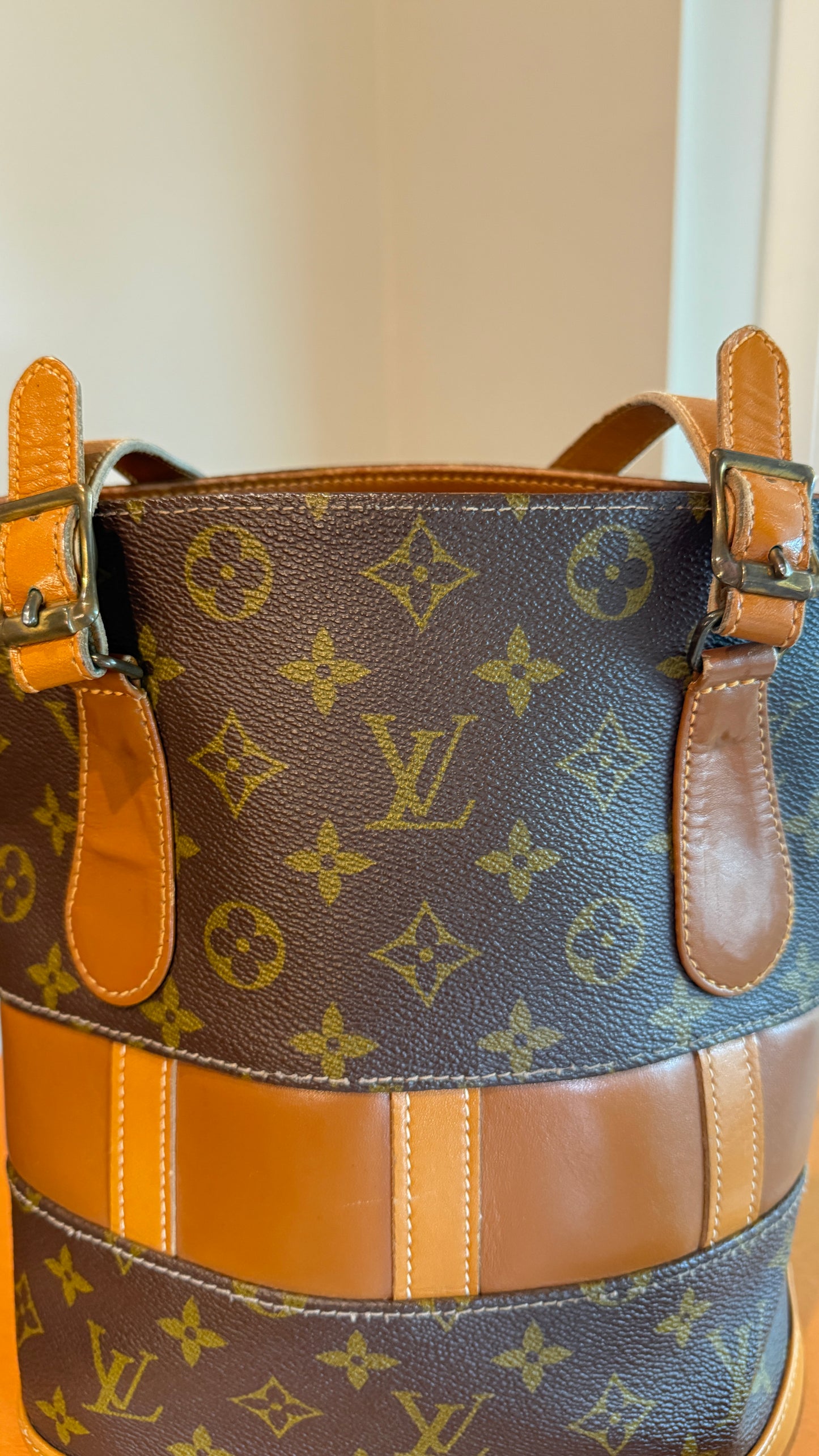Louis Vuitton French Company Bucket Bag