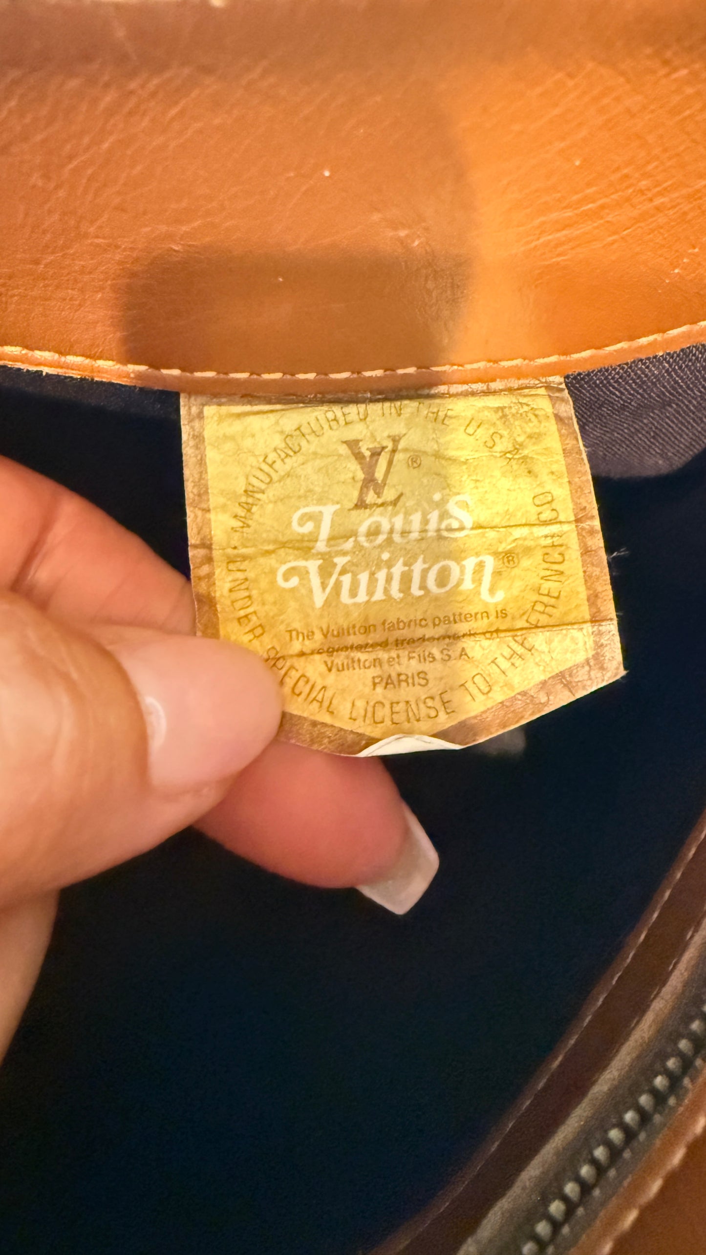 Louis Vuitton French Company Bucket Bag