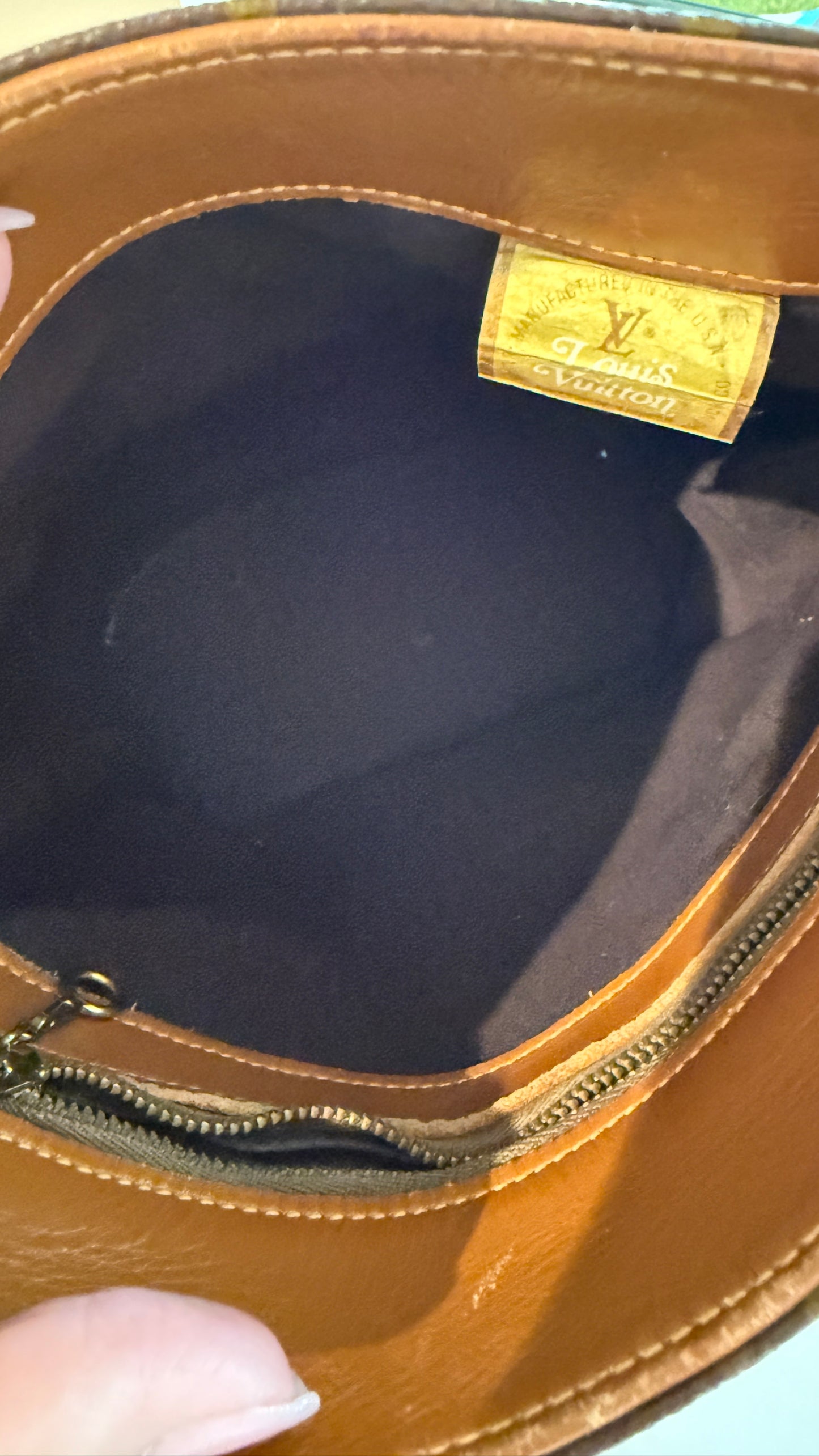 Louis Vuitton French Company Bucket Bag