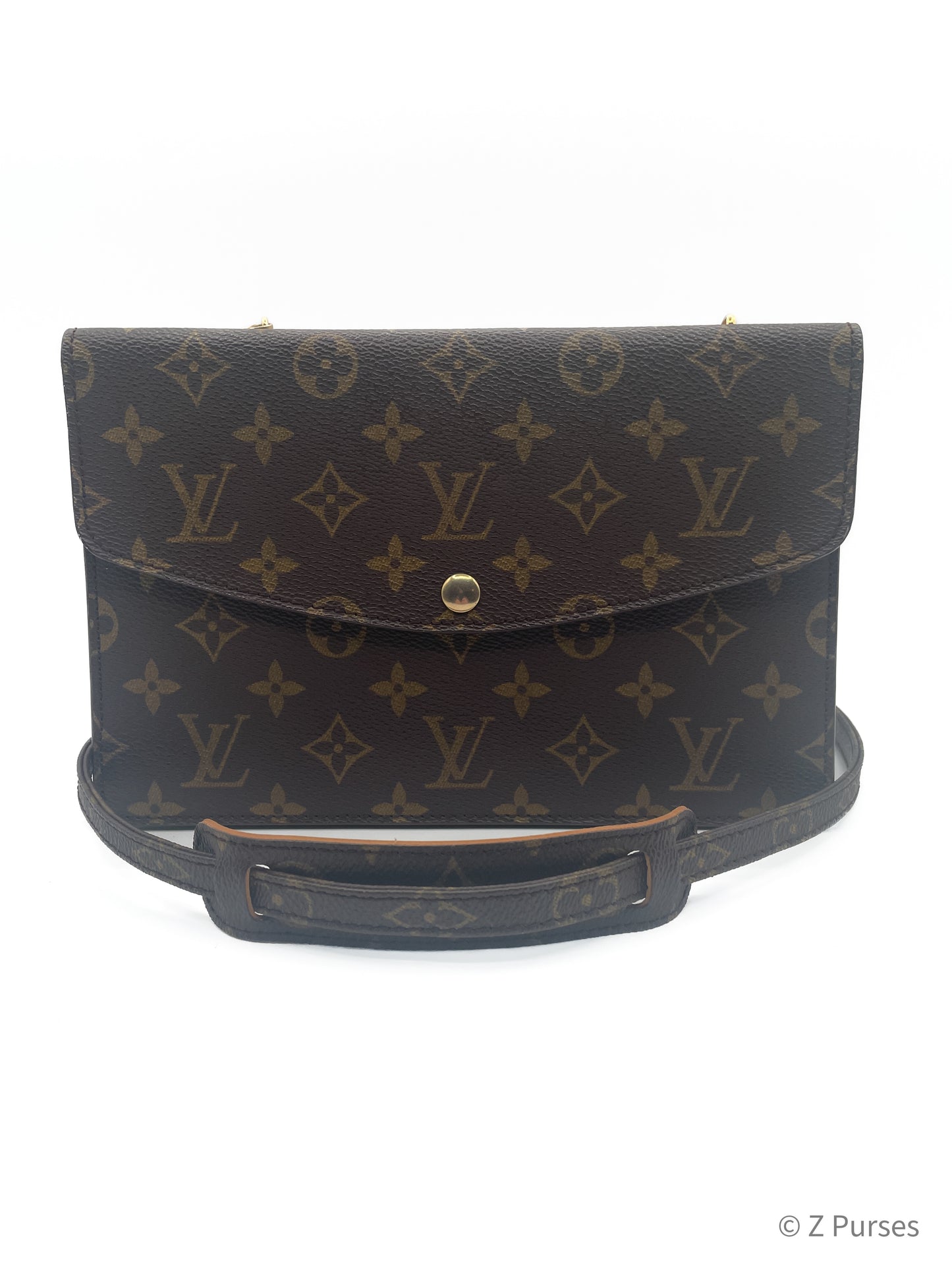 LOUIS VUITTON DOUBLE POCHETTE RABAT