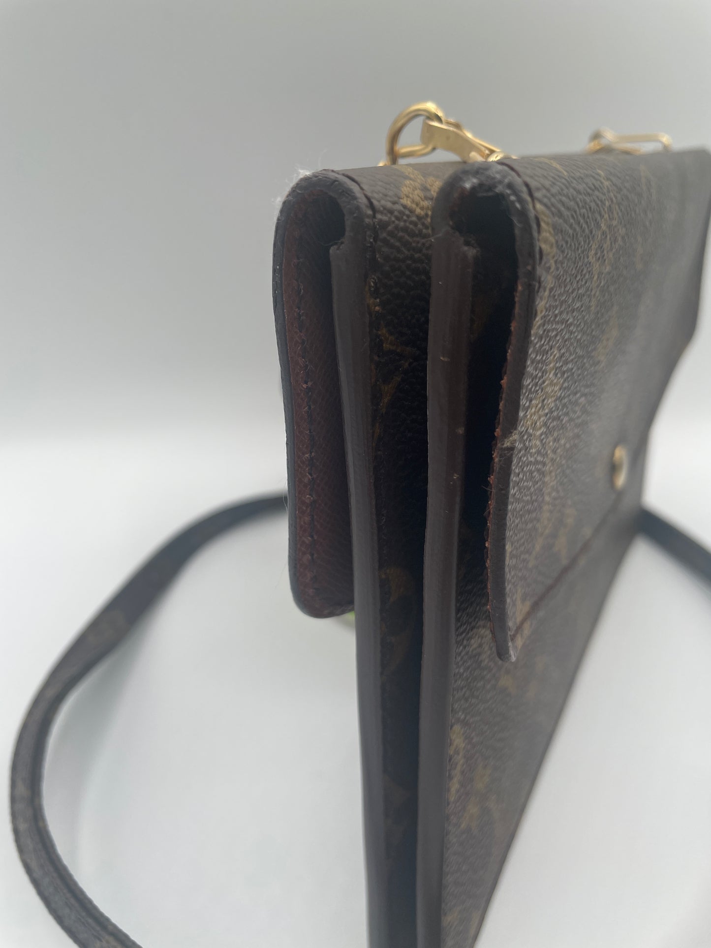 LOUIS VUITTON DOUBLE POCHETTE RABAT