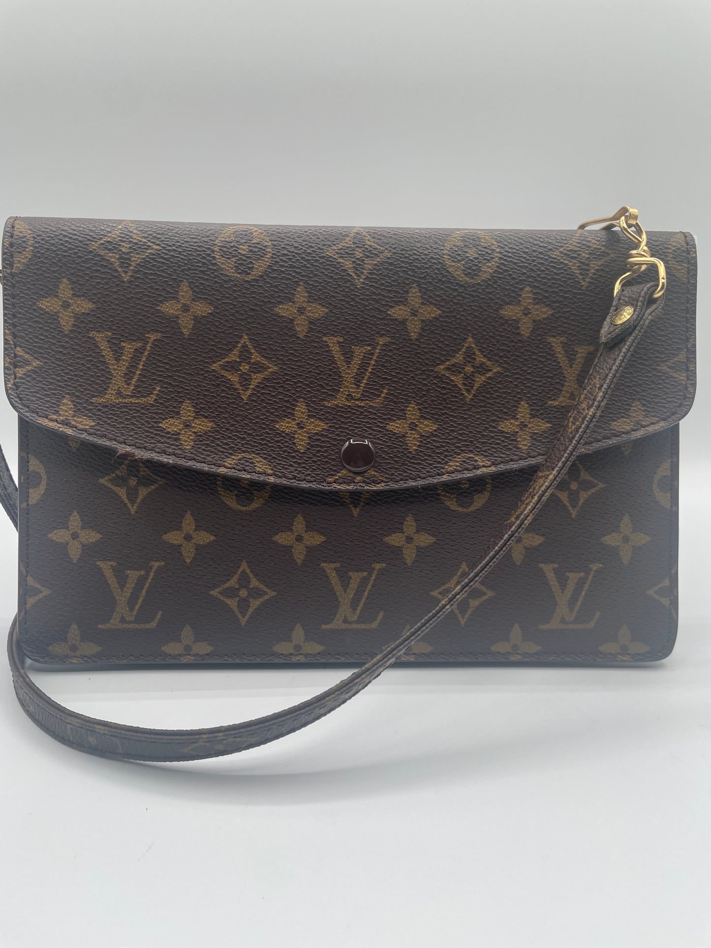 LOUIS VUITTON DOUBLE POCHETTE RABAT