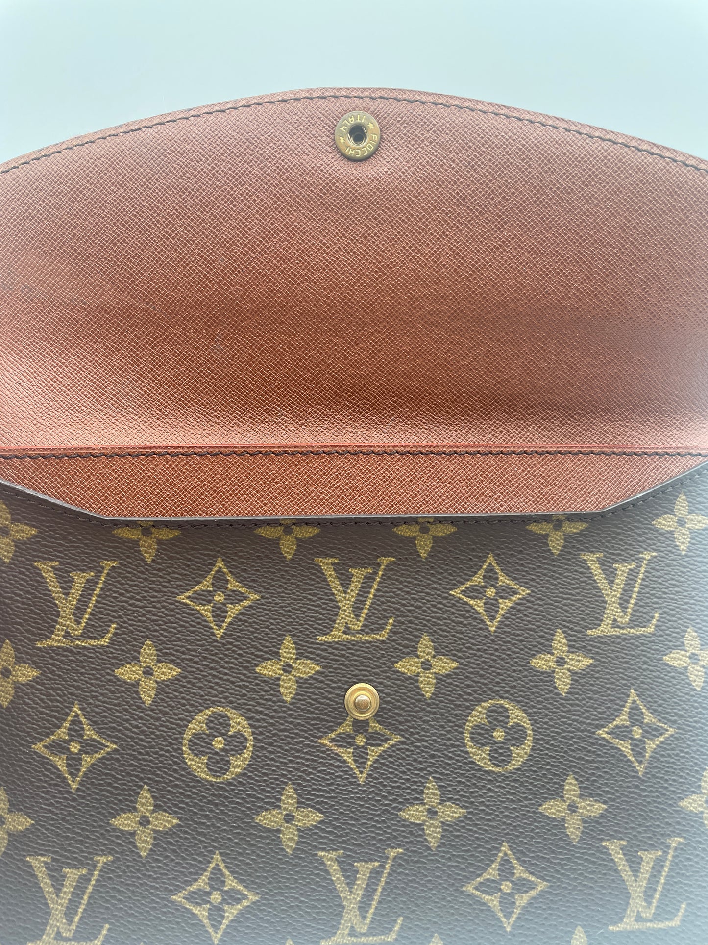 LOUIS VUITTON DOUBLE POCHETTE RABAT