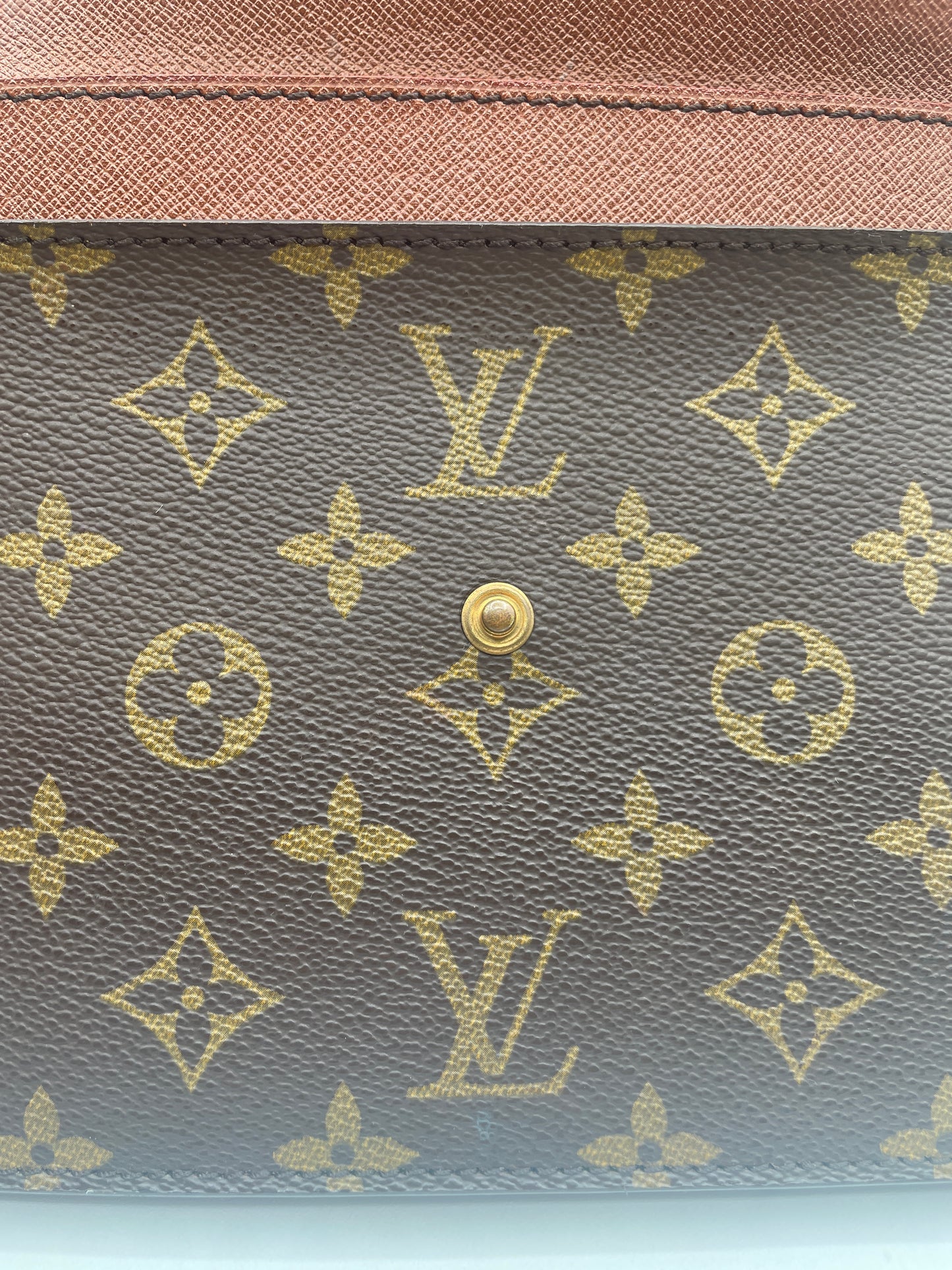 LOUIS VUITTON DOUBLE POCHETTE RABAT