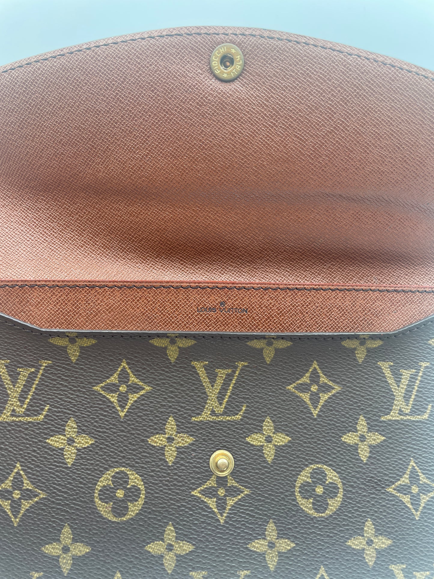 LOUIS VUITTON DOUBLE POCHETTE RABAT