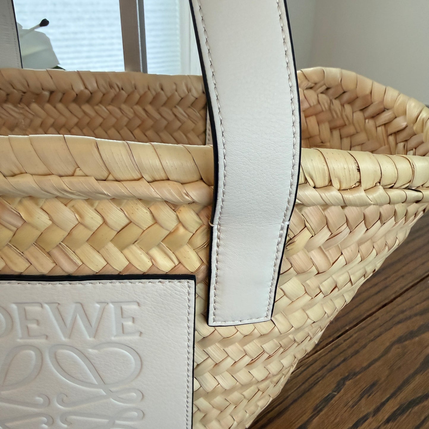 Loewe Raffia Basket Bag
