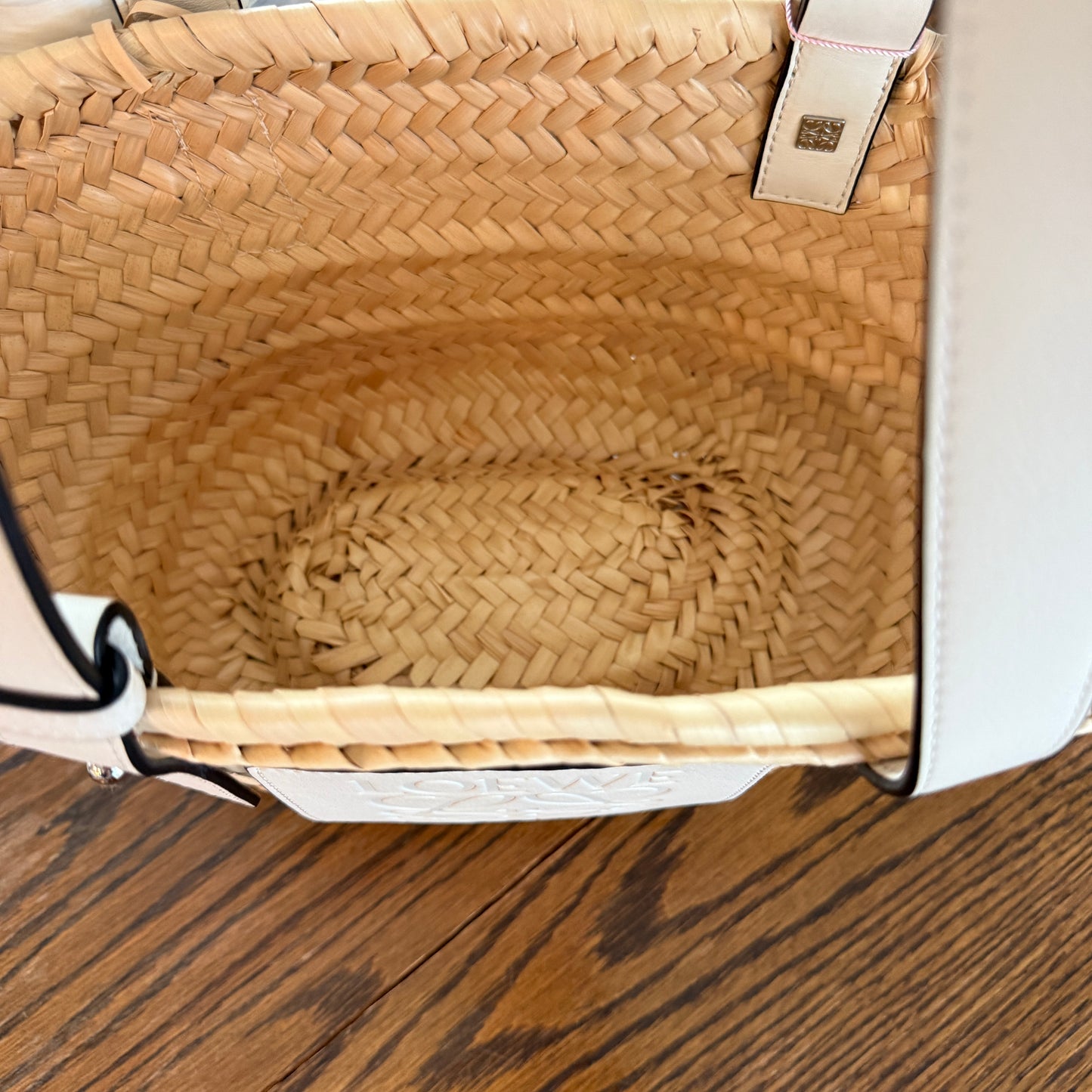 Loewe Raffia Basket Bag
