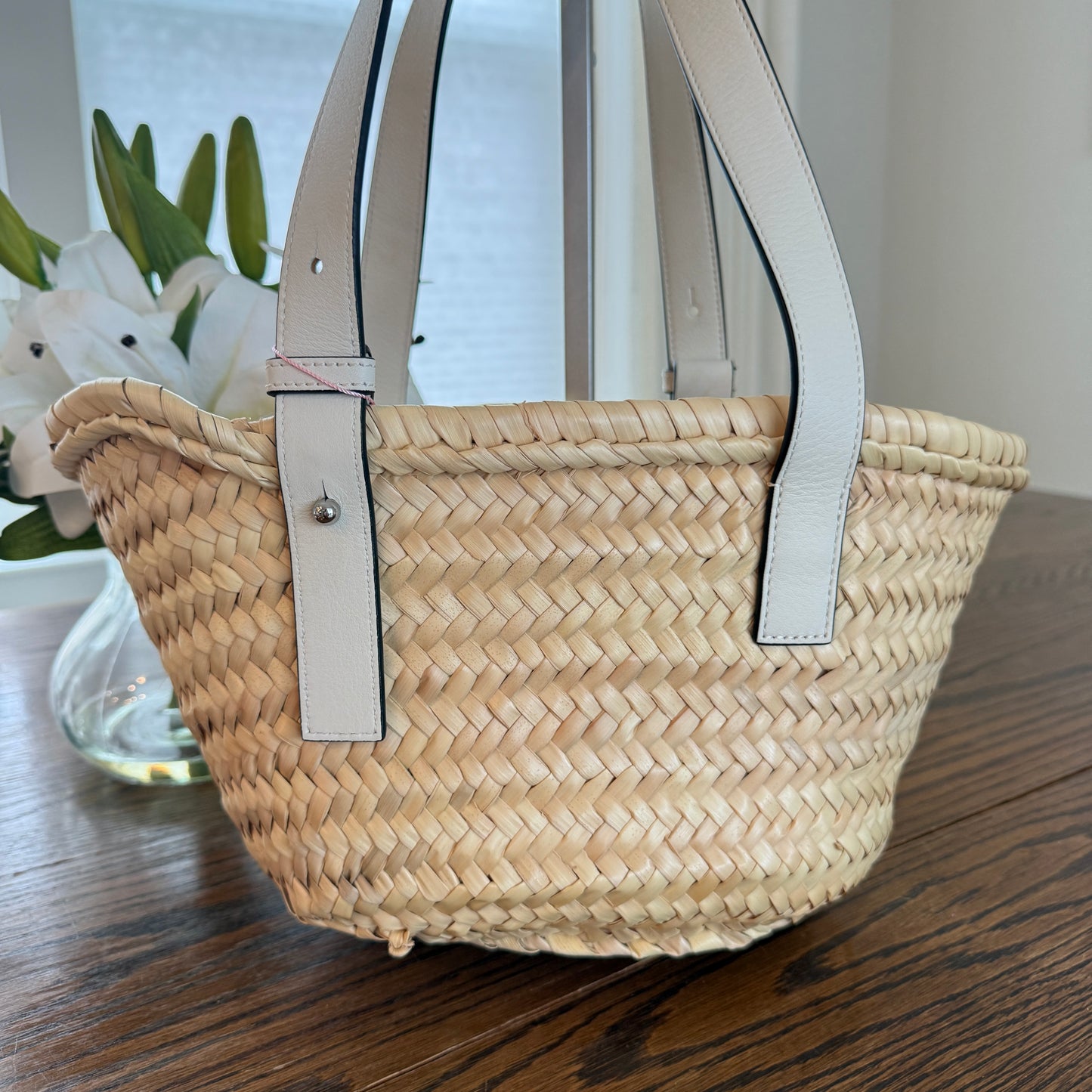 Loewe Raffia Basket Bag