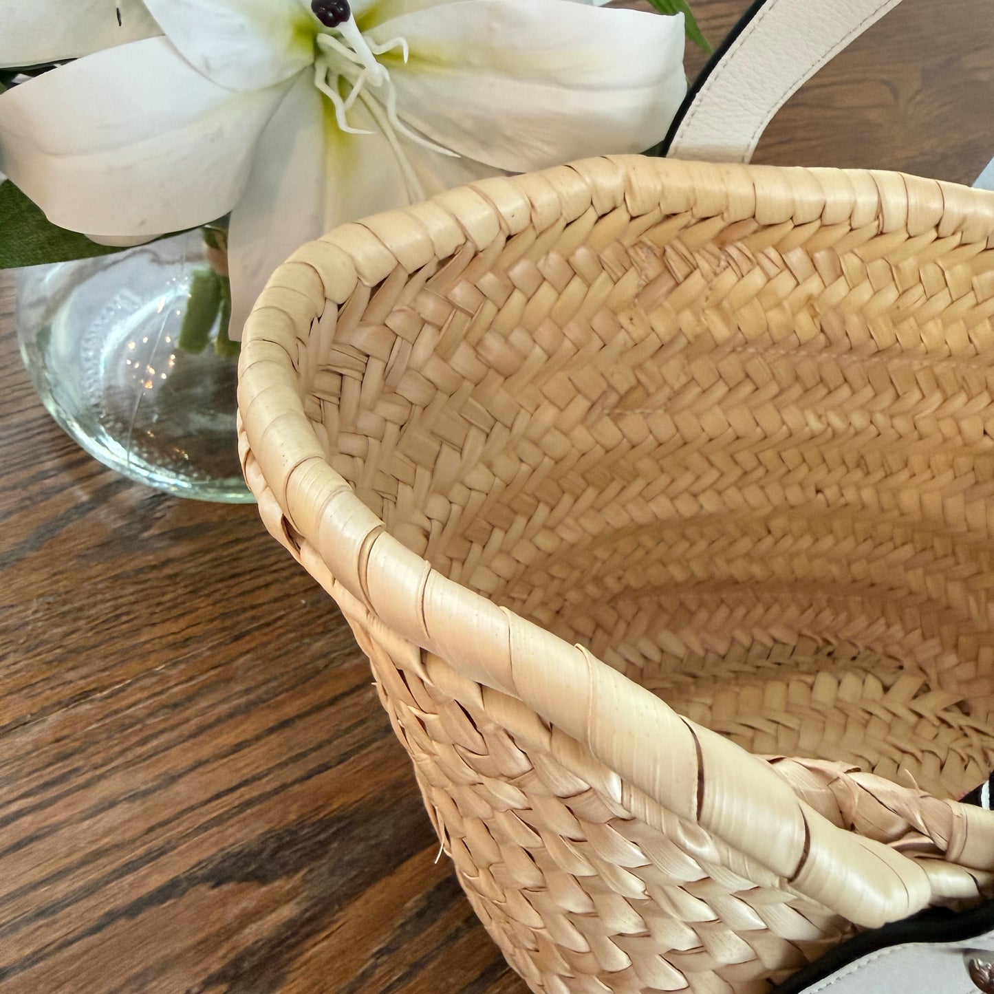 Loewe Raffia Basket Bag