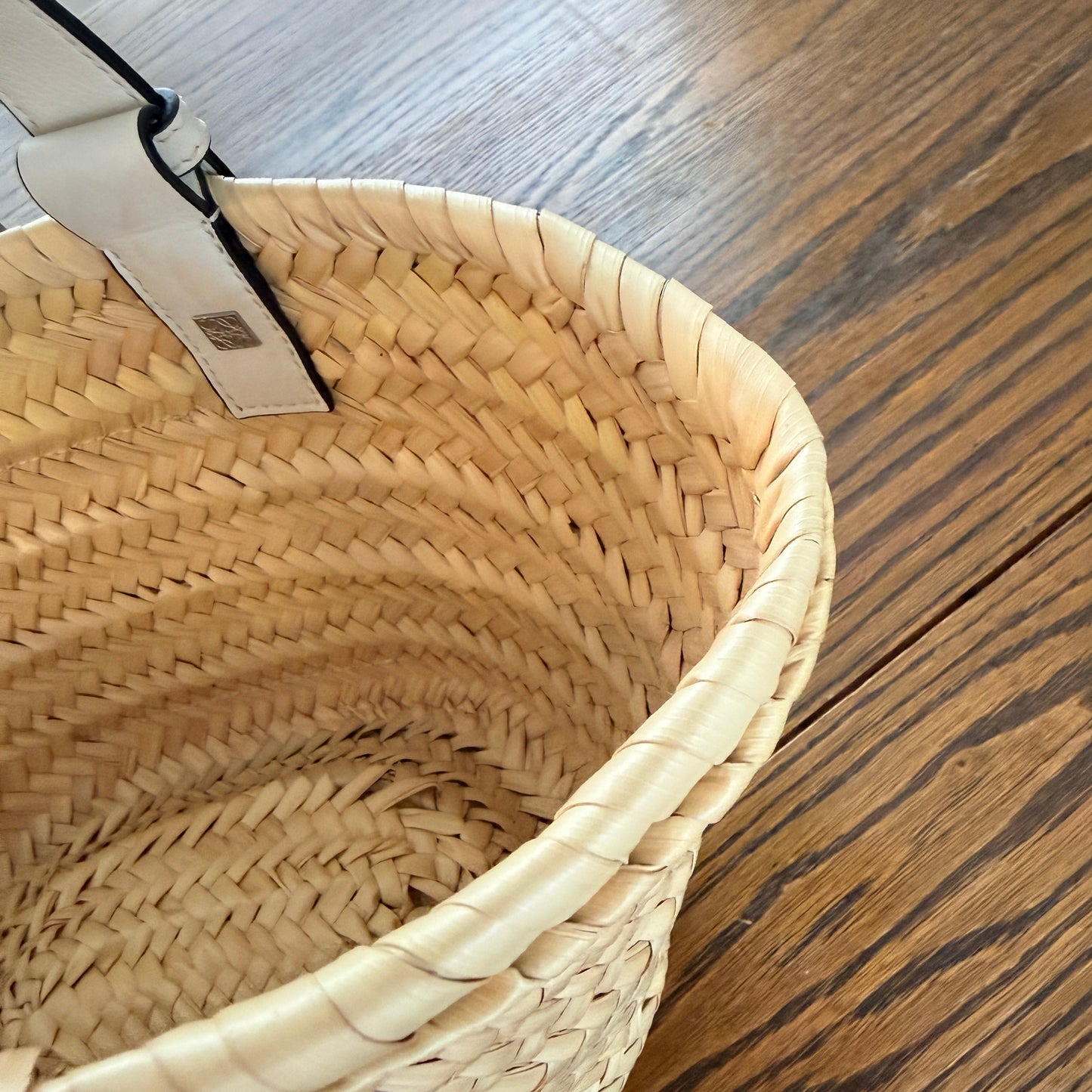 Loewe Raffia Basket Bag