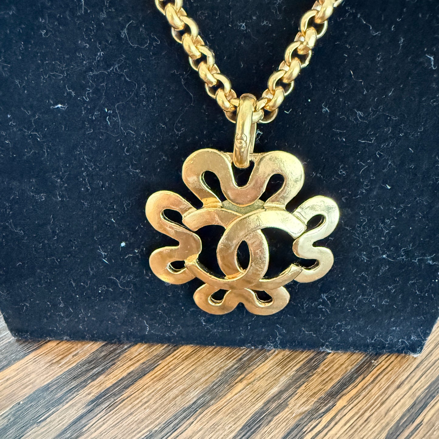 Chanel Clover Necklace