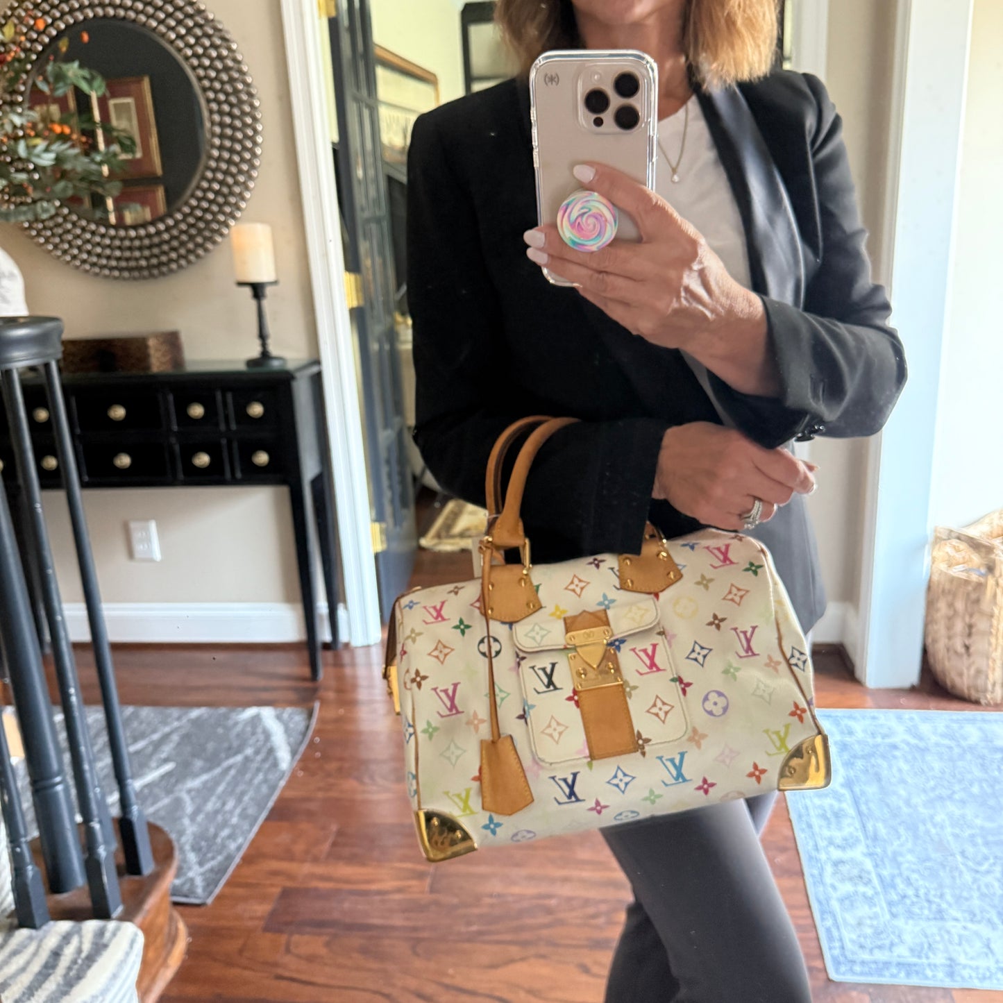 Louis Vuitton Multicolor Murakami Speedy 30