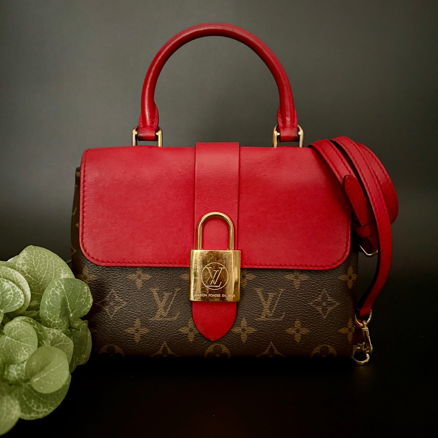 Louis Vuitton Locky BB Coquelicot