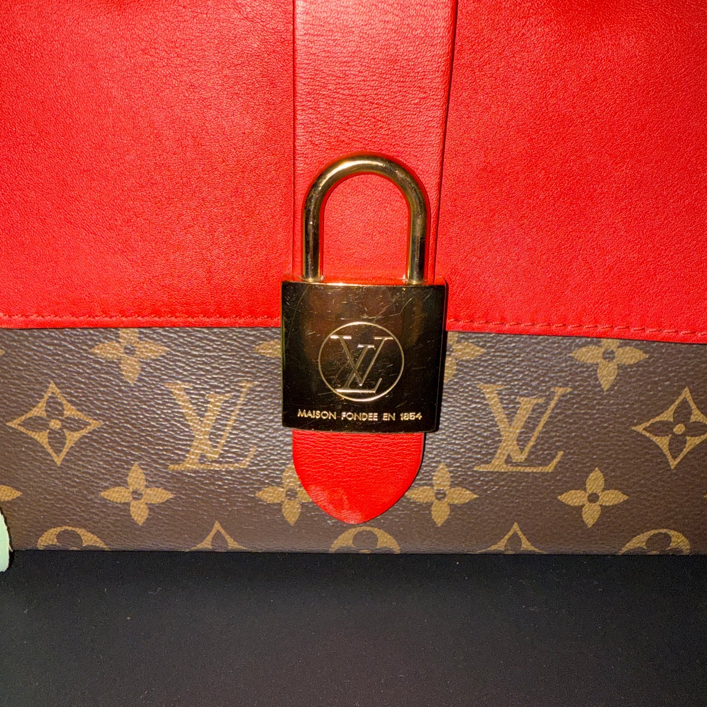 Louis Vuitton Locky BB Coquelicot