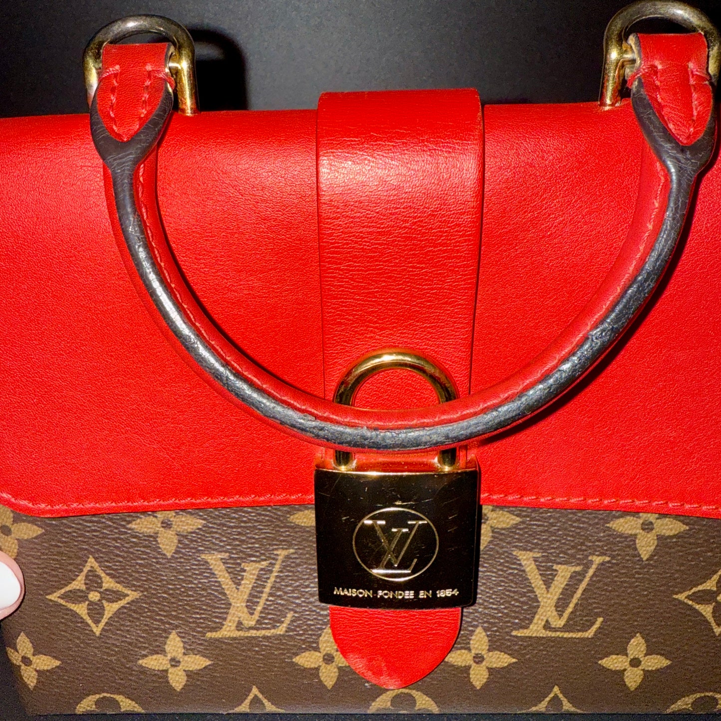 Louis Vuitton Locky BB Coquelicot