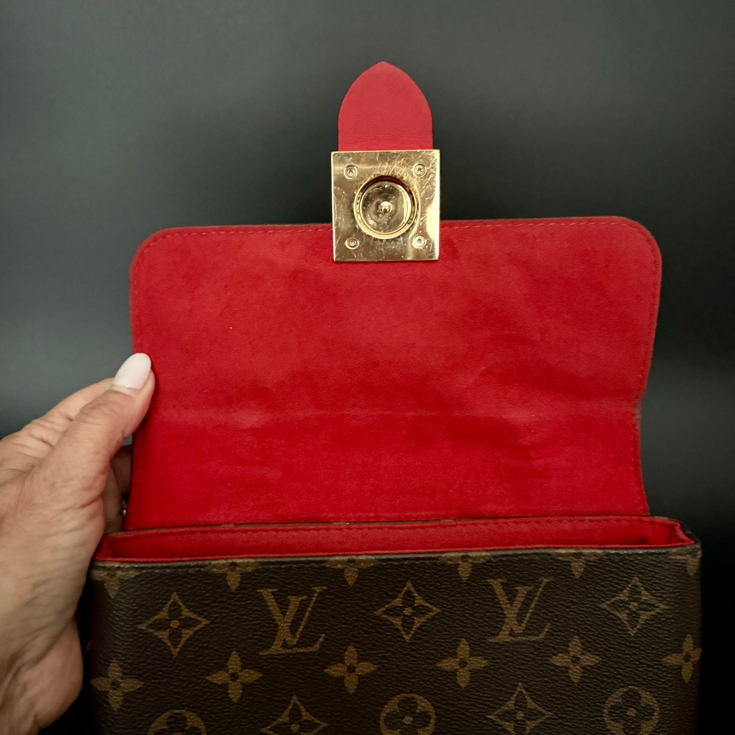 Louis Vuitton Locky BB Coquelicot
