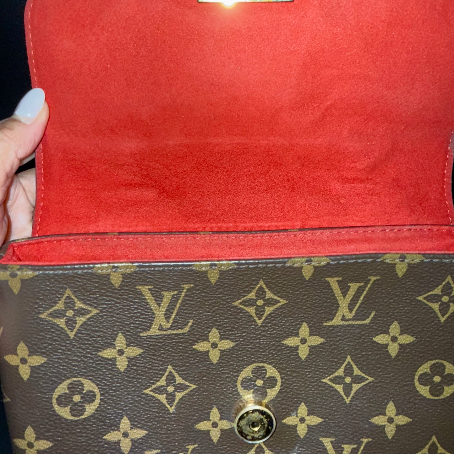 Louis Vuitton Locky BB Coquelicot