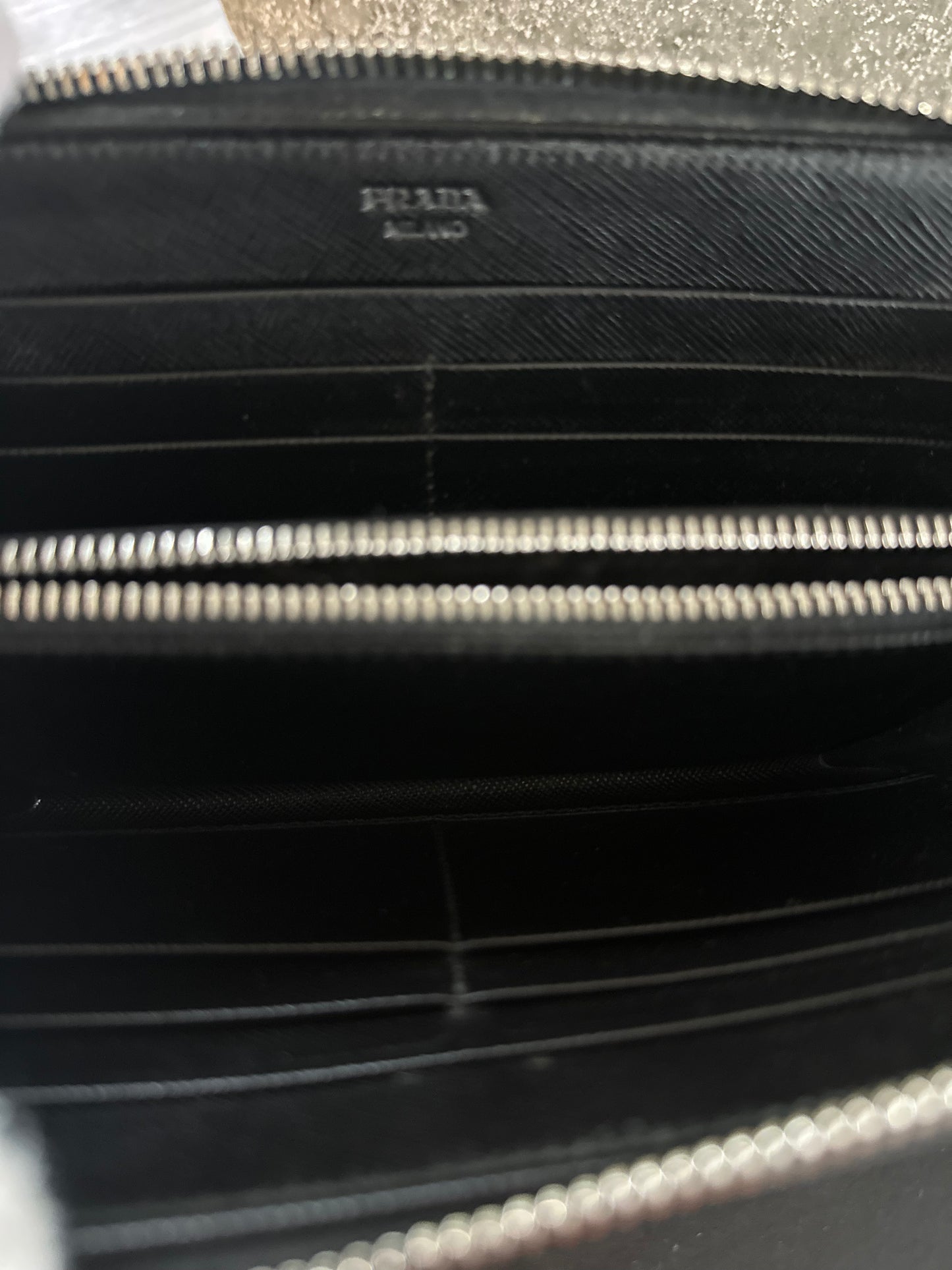 Prada Zippy Wallet