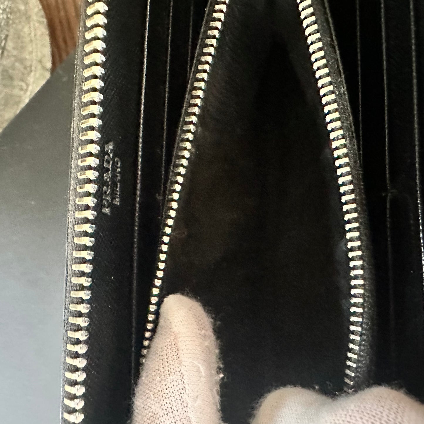 Prada Zippy Wallet