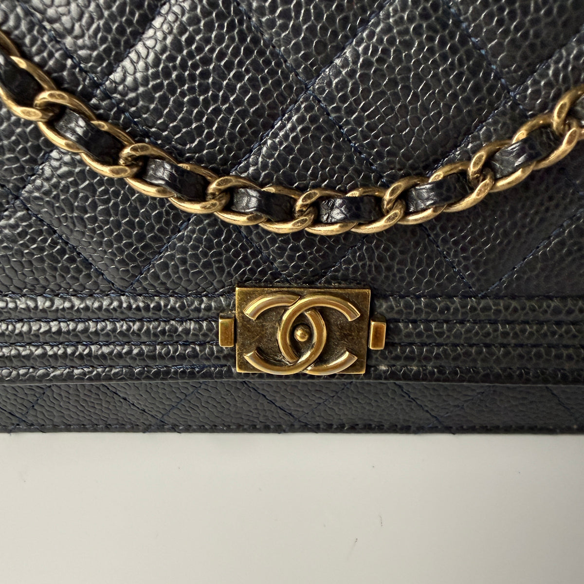 Chanel Boy Wallet on Chain