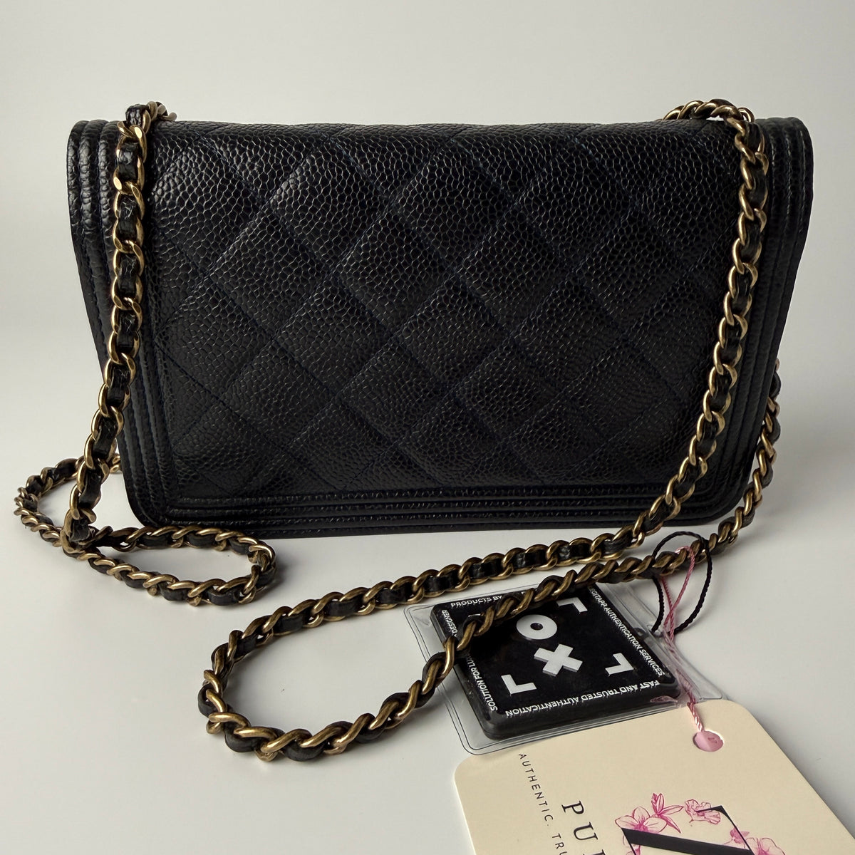 Chanel Boy Wallet on Chain