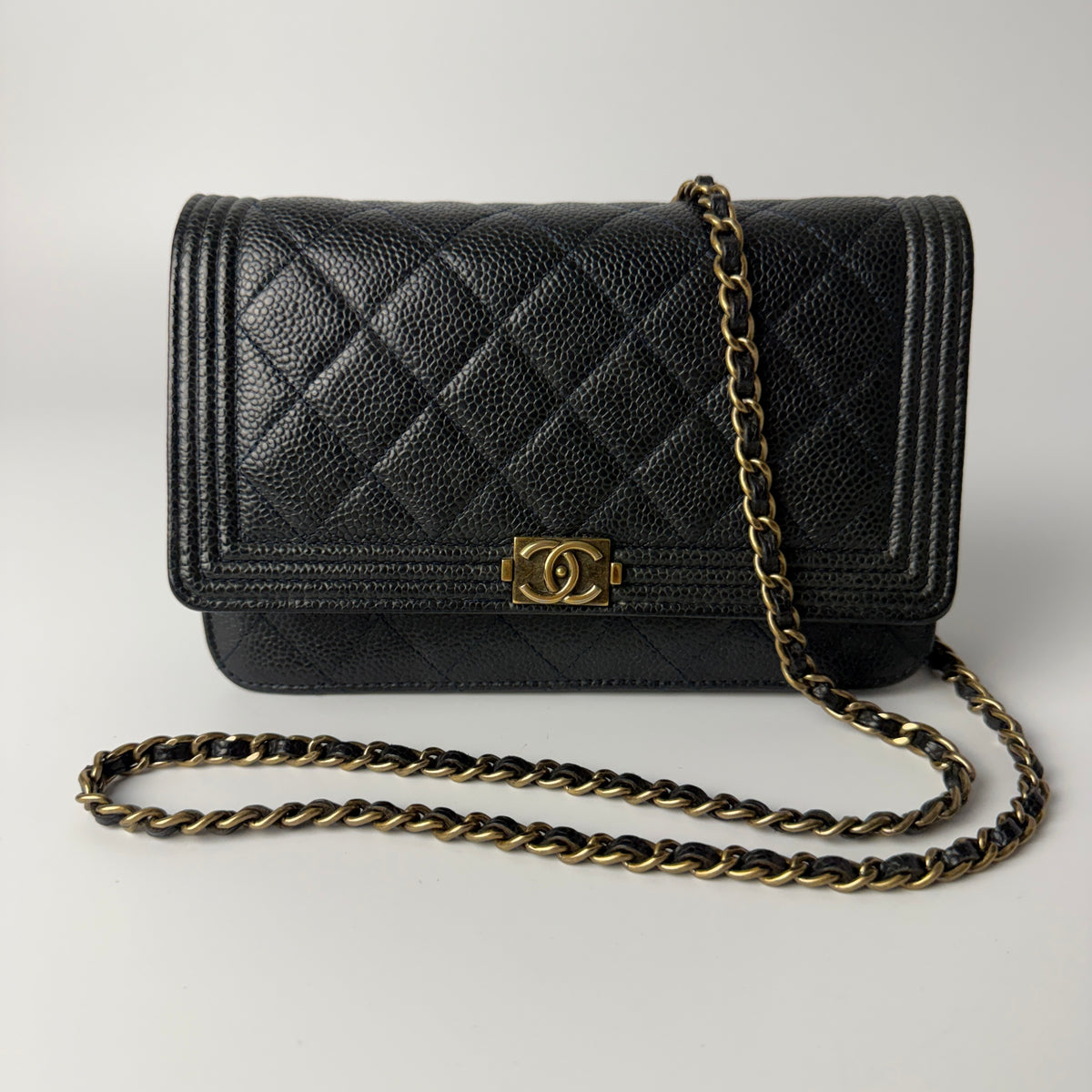 Chanel Boy Wallet on Chain