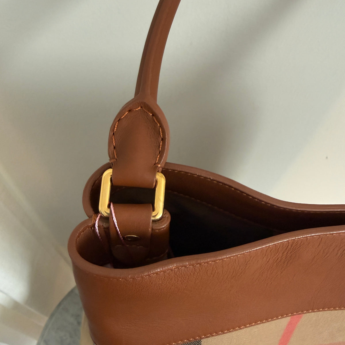 Burberry House Check Bucket Bag