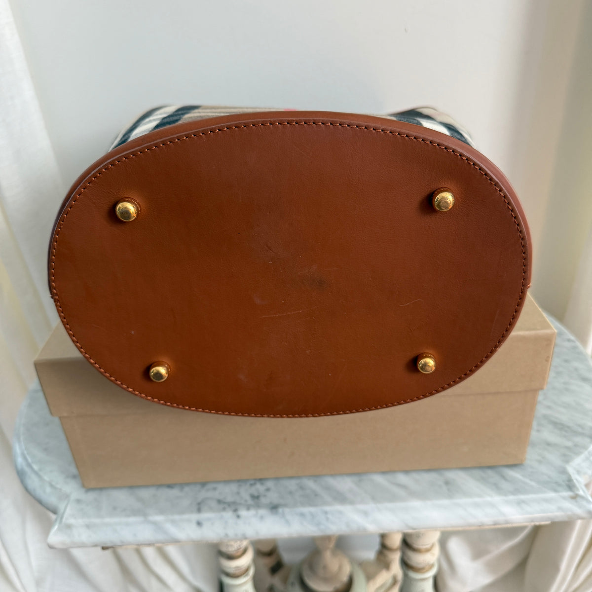 Burberry House Check Bucket Bag