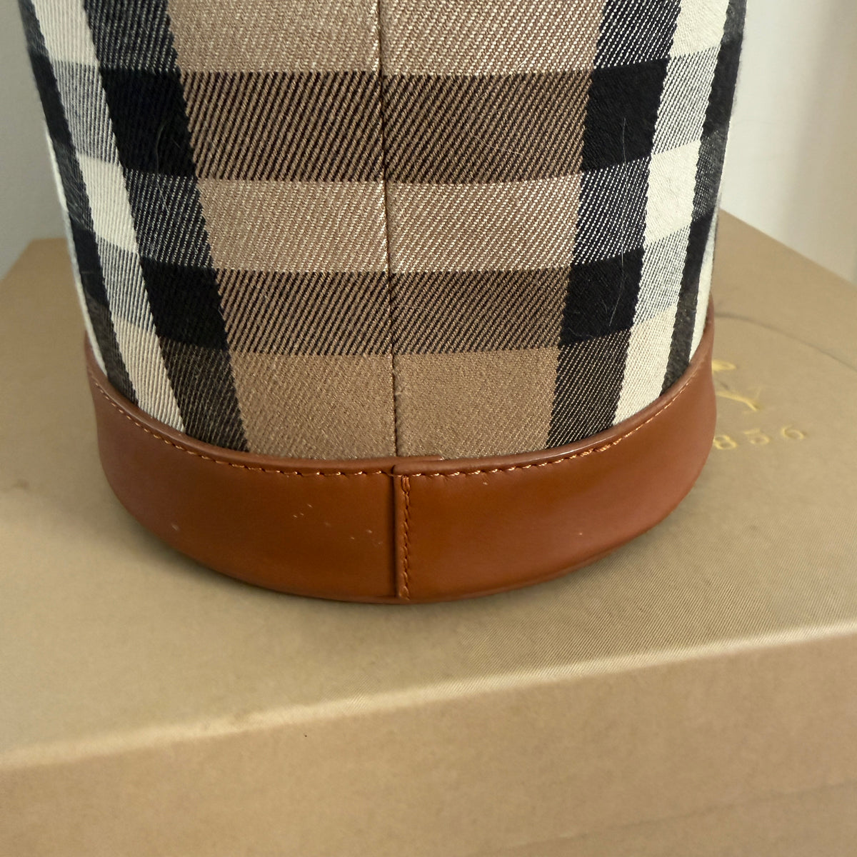 Burberry House Check Bucket Bag