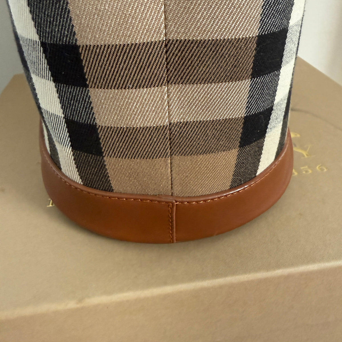 Burberry House Check Bucket Bag