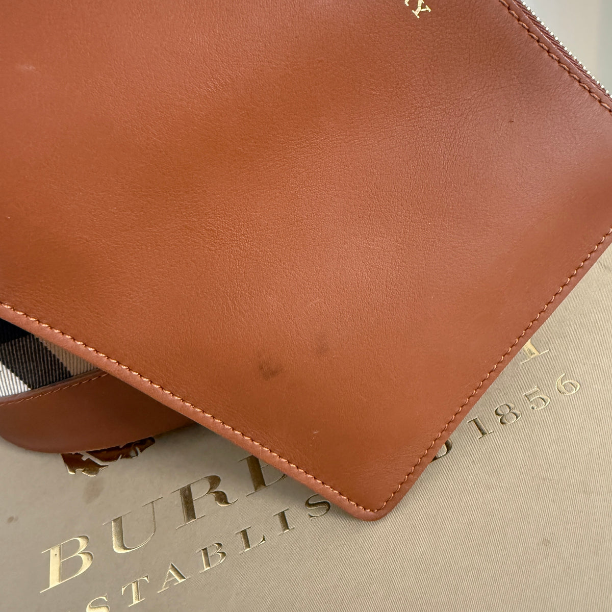 Burberry House Check Bucket Bag