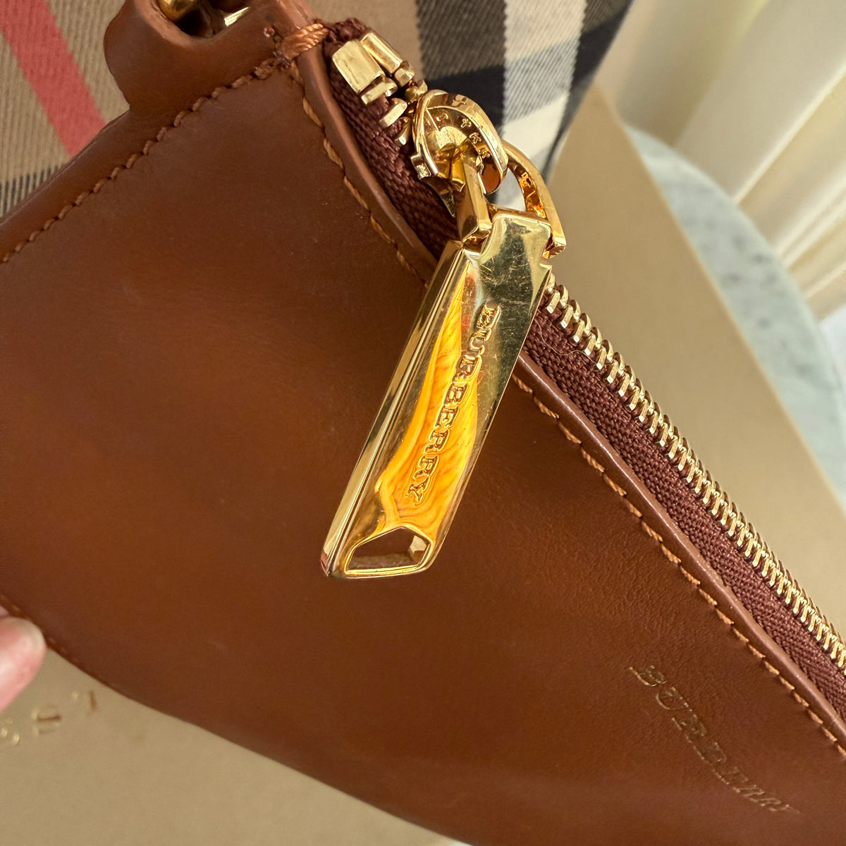 Burberry House Check Bucket Bag