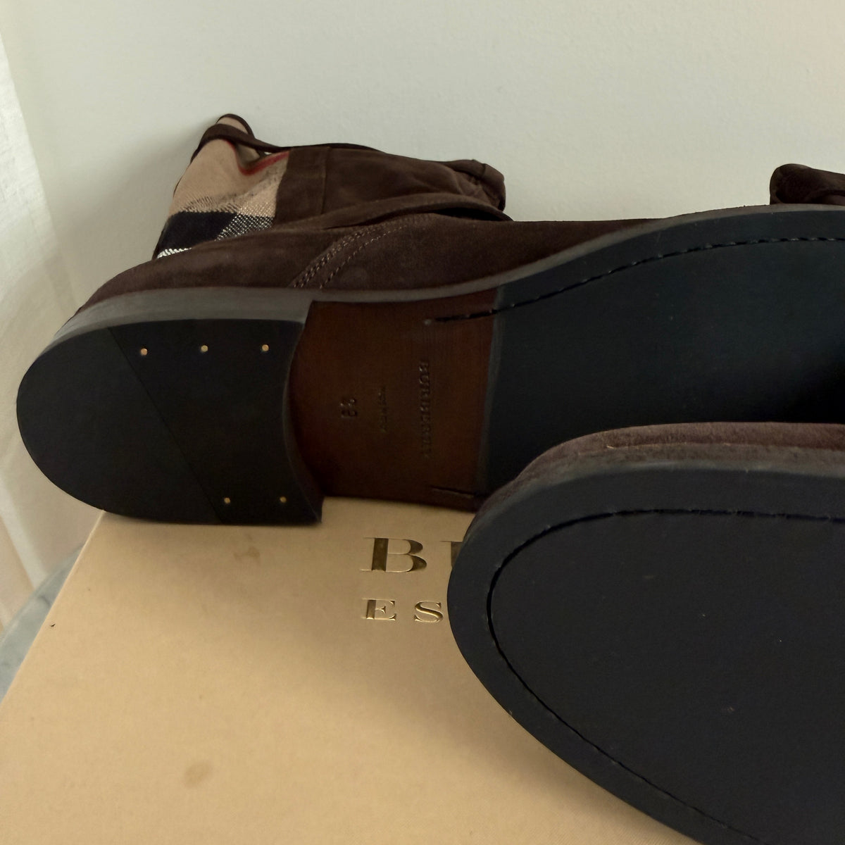Burberry Novacheck Boots