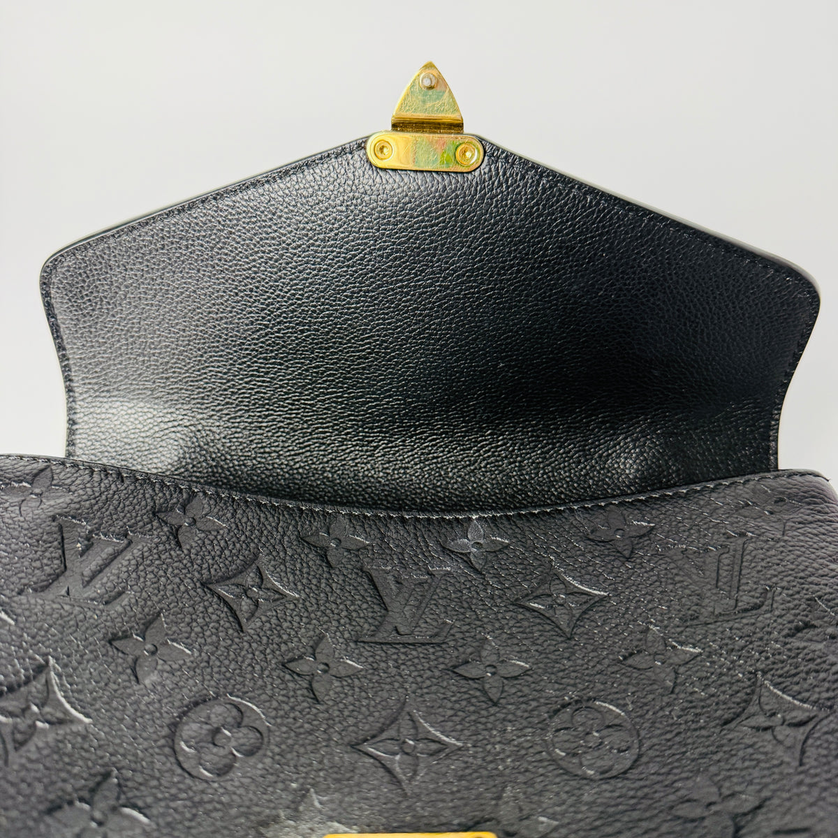 Louis Vuitton Pochette Metis Black Empreinte