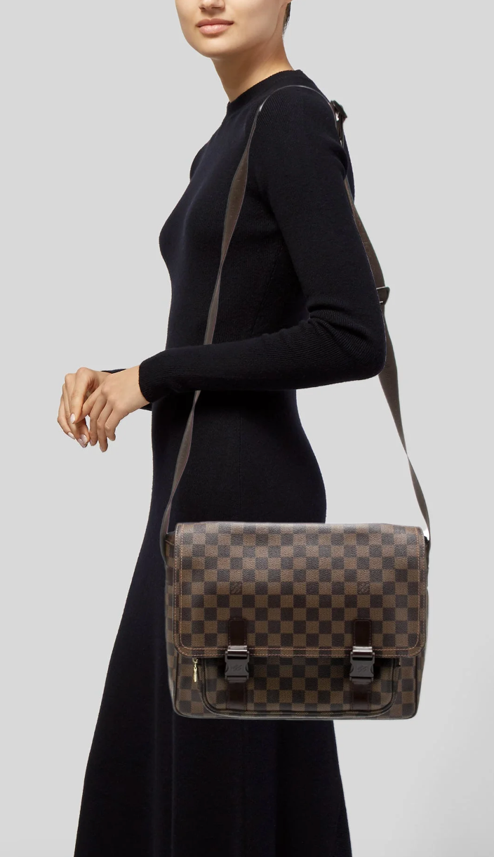 LOUIS VUITTON MELVILLE MESSENGER DAMIER EBENE