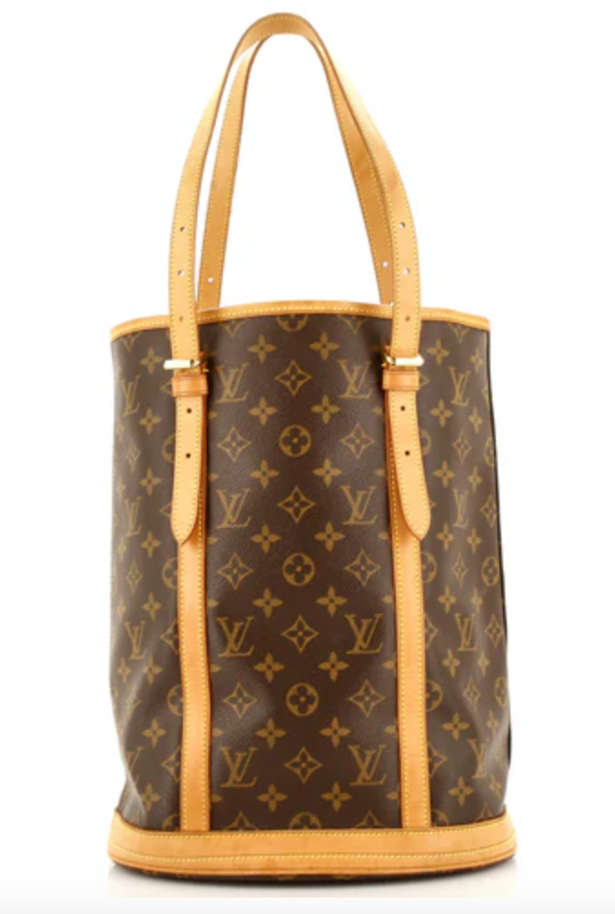 Louis Vuitton Monogram Bucket Bag with Pouch