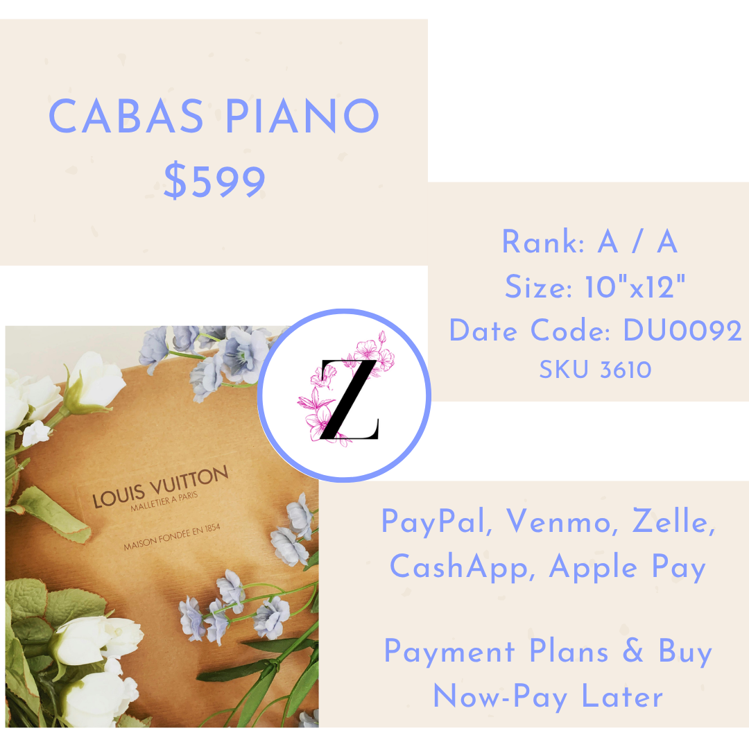 Louis Vuitton Cabas Piano